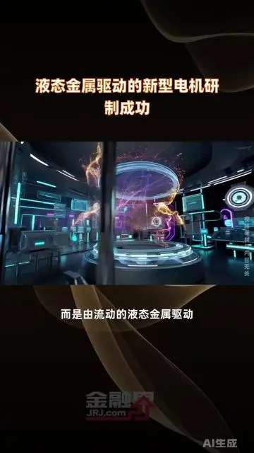 液態(tài)金屬驅(qū)動(dòng)的新型電機(jī)研制成功 |快報(bào)